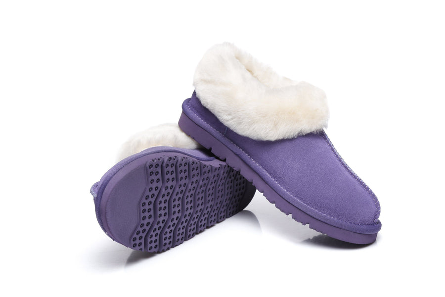 Australian Shepherd® UGG Slippers Unisex Sheepskin Ankle Slippers Homey Water Resistant